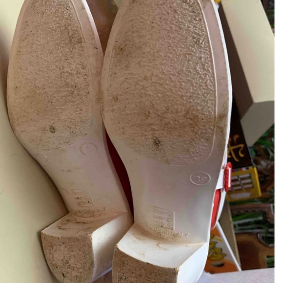 Burberry red rain boots 39 - Picture 7 of 9